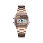 SKMEI 1474 Watch For Women- Rose Gold
