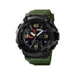 SKMEI 1520  Military Watch for Men’s - Green Black