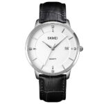 SKMEI 1801 Watch For Men - Black White