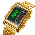 SKMEI 1868 Watch For Men- Golden - Image 2