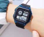 SKMEI 1998 Digital Watch For Men - Black Blue - Image 4