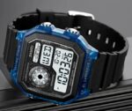 SKMEI 1998 Digital Watch For Men - Black Blue - Image 5