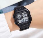SKMEI 1998 Digital Watch For Men - Full Black - Image 2