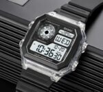 SKMEI 1998 Digital Watch For Men - Transparent Black - Image 4