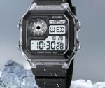 SKMEI 1998 Digital Watch For Men - Transparent Black - Image 2