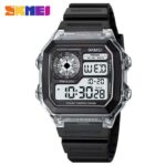 SKMEI 1998 Digital Watch For Men - Transparent Black