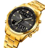 SKMEI 2049 Watch For Men- Golden - Image 2