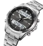SKMEI 2049 Watch For Men- Silver - Image 2