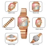 SKMEI 2190 Watch For Woman-Rose Gold - Image 3