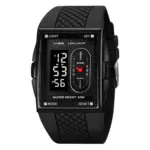 SKMEI 2213 Watch For Men- Silver Full Black