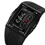 SKMEI 2213 Watch For Men- Silver Full Black - Image 3