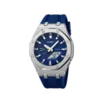 SKMEI 2243 Military  WAtch For Men- Blue Silver