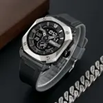 SKMEI 2272 Watch For Men - Silver - Image 2