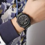 SKMEI 2355 Watch For Men - Black Green - Image 2