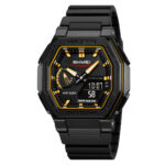SKMEI 2438 Watch For Men - Black Olive