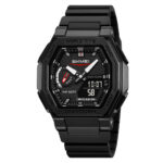 SKMEI 2438 Watch For Men - Black White