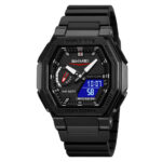 SKMEI 2438 Watch For Men - Black White - Image 2