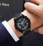SKMEI 2452 Watch For Men- Full Black - Image 2