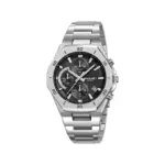 SKMEI 2452 Watch For Men- Silver Black