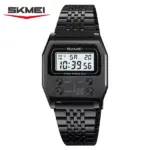 SKMEI 2460 Digital Watch For Men - Full Black