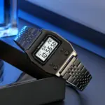 SKMEI 2460 Digital Watch For Men - Full Black - Image 4