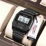 SKMEI 2460 Watch For Men - Black - Image 2