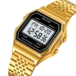 SKMEI 2465 Watch For Men - Golden - Image 2