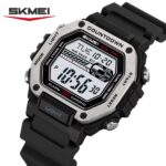 SKMEI 2522 Electronic Sports Men’s Watch- Black