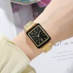 SKMEI 2566 Watch For Women - Black Gold - Image 2