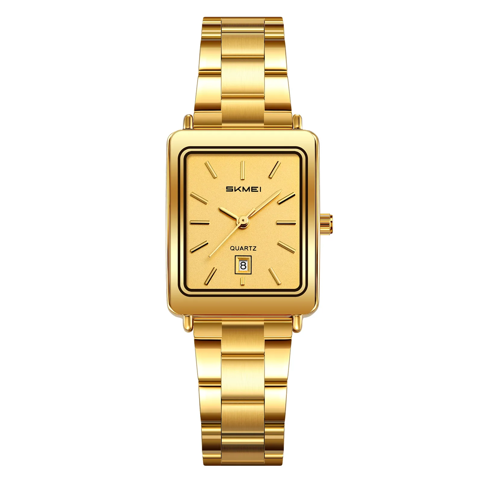 SKMEI-2566-Watch-For-Women-Full-Golden.webp SKMEI 2566 Watch For Women - Full Golden - Image 1