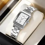 SKMEI 2566 Watch For Women - Full Silver - Image 2