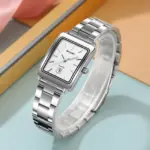 SKMEI 2566 Watch For Women - Full Silver - Image 3