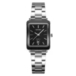 SKMEI 2566 Watch For Women - Silver Black