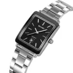 SKMEI 2566 Watch For Women - Silver Black - Image 6