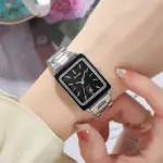 SKMEI 2566 Watch For Women - Silver Black - Image 4