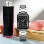 SKMEI 2566 Watch For Women - Silver Black - Image 5