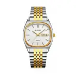 SKMEI 2567 Chain Watch For Men - Silver Gold White