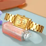 SKMEI 2570 Watch  For Woman - Gold - Image 2