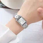 SKMEI 2570 Watch  For Woman - Silver - Image 2