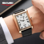 SKMEI 2575 Watch for Men - Black Rose White - Image 2