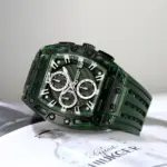 SKMEI 2606 Watch For Men - Black Green - Image 4