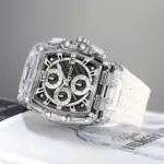 SKMEI 2606 Watch For Men - Black White - Image 3