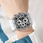 SKMEI 2606 Watch For Men - Black White - Image 2