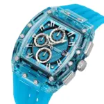 SKMEI 2606 Watch For Men - Crystal Blue - Image 2