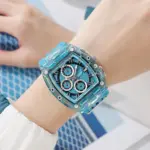 SKMEI 2606 Watch For Men - Crystal Blue - Image 5