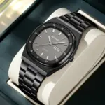 SKMEI 2630 Chain Watch For Men - Black Gray - Image 3