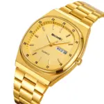 SKMEI 2630 Chain Watch For Men - Full Golden - Image 2