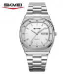 SKMEI 2630 Chain Watch For Men - Silver White