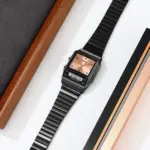 SKMEI 2632 Dual Time Watch For Men - Black Rose - Image 4