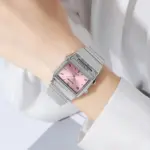 SKMEI 2632 Dual Time Watch For Men - Silver Pink - Image 3